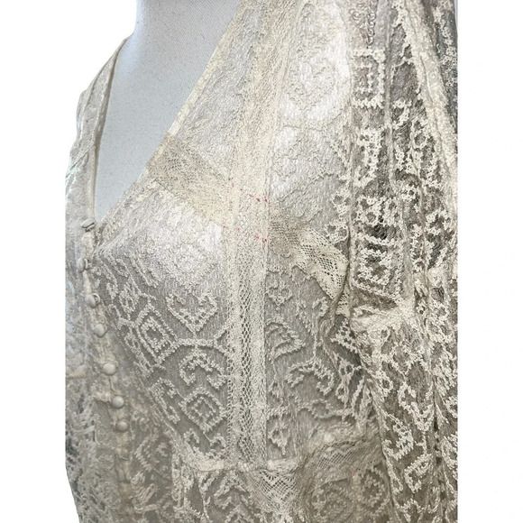 Anthropologie Maeve San-Michel Lace Duster - Picture 6 of 12